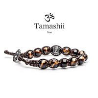 Pulsera Tamashii weel of preyer in Plata Pietre dure BHS1100-214